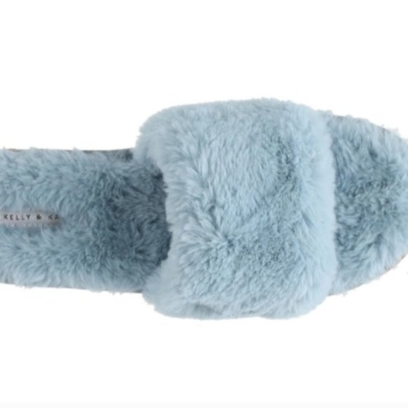 Plush Furry Slide Sandals - Picture 2 of 10